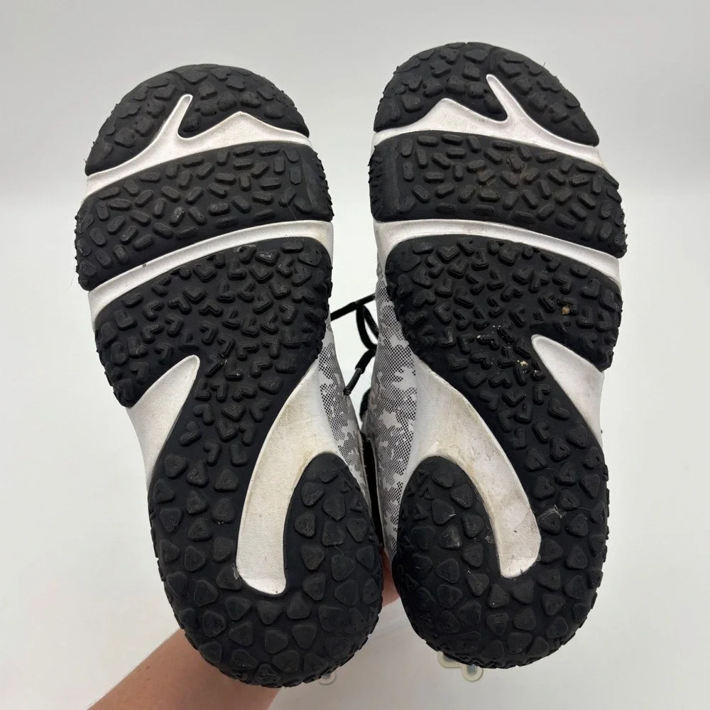 FILA Sneaker Shoe Basketball Black White Snake Dancer 6 Youth High Top 90s RARE